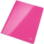 Encuadernación rosa de cartón metálico Leitz 