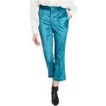 Leon & Harper, Papou Velvet 7/8 Pantalones de longitud Blue, Mujer, Talla: S
