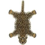 Alfombras infantiles beige leopardo Rugvista 