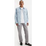 Jeans grises de algodón de corte recto rebajados LEVI´S 501 para hombre 