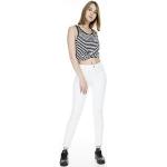 Pantalones ajustados blancos rebajados ancho W30 LEVI´S 721 para mujer 