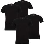 Camisetas negras de algodón de cuello redondo con cuello redondo LEVI´S talla XL para hombre 