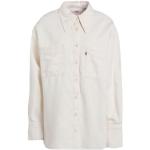 Camisas blancas de algodón de manga larga manga larga LEVI´S talla L para mujer 