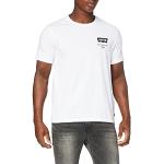 Camisetas blancas de manga corta rebajadas LEVI´S Housemark talla S para hombre 