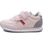Sneakers rosas de goma con velcro informales LEVI´S talla 26 infantiles 