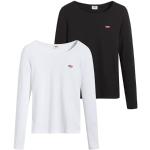 Camisetas blancas de jersey de manga corta rebajadas manga larga informales LEVI´S talla XS para mujer 
