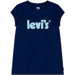 Levi's Lvg basic tee shirt w/ poster Niñas Azul (Medieval) 4 años