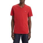 Camisetas rojas rebajadas de verano con logo LEVI´S Housemark talla XL para hombre 