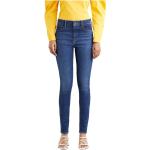 Jeans stretch azules de poliester ancho W26 largo L32 LEVI´S talla S para mujer 