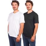 Camisetas blancas de algodón de manga corta manga corta con logo LEVI´S talla S para hombre 