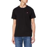 Camisetas negras de manga corta rebajadas tallas grandes con logo LEVI´S Housemark talla XXL para hombre 