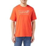 Camisetas rojas de manga corta LEVI´S talla XL para hombre 