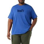 Camisetas azules de manga corta con logo LEVI´S talla S para hombre 