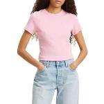Camisetas rosas de manga corta LEVI´S talla M para mujer 