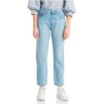 Jeans azules de corte recto rebajados ancho W29 largo L28 LEVI´S para mujer 