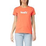 Levi's The Perfect tee T-Shirt, Ssnl-Póster de Persimmon, S para Mujer