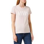 Camisetas rosas de manga corta con logo LEVI´S The Perfect talla XXS para mujer 