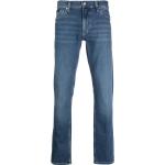 Jeans stretch azules de algodón rebajados ancho W32 largo L34 desgastado Calvin Klein para hombre 