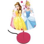 Lámparas rosas de mesa Princesas Disney 
