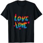 LGBTQ+Rainbow Love is Love Pride Month Celebrando Camiseta