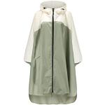 Abrigos blancos con capucha  de verano impermeables, transpirables talla L para mujer 