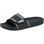 Sandalias deportivas negras de PVC rebajadas con velcro con tacón hasta 3cm Lico talla 45 para hombre 