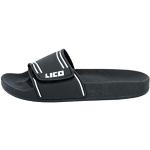 Zapatillas negras de PVC de piscina de verano Lico talla 37 para mujer 