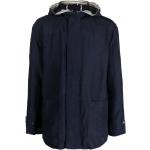 Chaquetas azul marino de algodón con capucha  manga larga Armani Giorgio Armani talla 3XL para hombre 