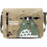 Lindo mi vecino Totoro bolso de lona Messenger Anime Cosplay bolsa