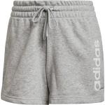 Linear French Terry Shorts Mujeres , color:gris adidas