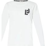 Camisetas blancas de algodón de manga larga rebajadas manga larga Liu Jo Junior talla M para mujer 