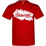 Camisetas deportivas rojas de algodón Liverpool F.C. talla M para hombre 