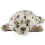 Cachorro de foca común de Living Nature, suave y realista, de peluche ecológico Naturli, 22 cm