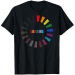 Camisetas negras de encaje con encaje  Meme / Theme Gay Pride de encaje talla S para hombre 