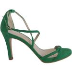 Sandalias verdes de goma de tacón rebajadas Lodi talla 38 para mujer 
