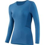 Camisetas azules de tencel Tencel de manga larga rebajadas manga larga de punto Löffler talla XL de materiales sostenibles para mujer 
