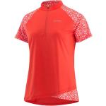 Camisetas deportivas rojas rebajadas tallas grandes transpirables Löffler asimétrico talla 3XL para mujer 
