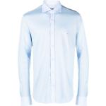 Camisas azules de algodón de lino  rebajadas con logo PAUL & SHARK talla XXS para hombre 
