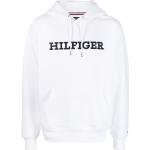 Sudaderas blancas de poliester con capucha rebajadas manga larga con logo Tommy Hilfiger Sport para hombre 
