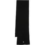 Bufandas negras de viscosa de lana  rebajadas con logo Calvin Klein Jeans Talla Única para mujer 