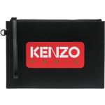 Bolsos negros de algodón de moda con logo KENZO Logo para mujer 