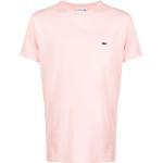 Camisetas rosas de algodón de tirantes  con logo Lacoste talla XXS para hombre 