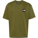 Camisetas verde militar de algodón de tirantes  con logo The North Face para hombre 