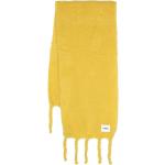 Bufandas amarillas de mohair de lana  con logo Jil Sander Talla Única para mujer 