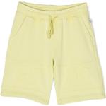 Pantalones cortos amarillos de algodón de deporte infantiles rebajados informales con logo Gcds 8 años para niño 
