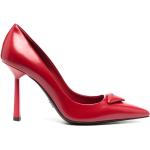 Zapatos rojos de piel de tacón con tacón más de 9cm con logo Prada talla 39 para mujer 