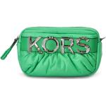 Bolsos satchel verdes de poliester con logo Michael Kors by Michael para mujer 