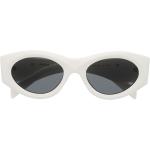 Gafas blancas de acetato de sol con logo Prada Eyewear para mujer 