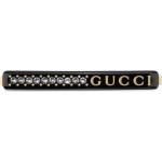 Horquillas para el Cabello negros de vidrio con logo Gucci Talla Única para mujer 