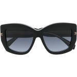 Gafas negras de acetato de sol tallas grandes con logo Marc Jacobs para mujer 
